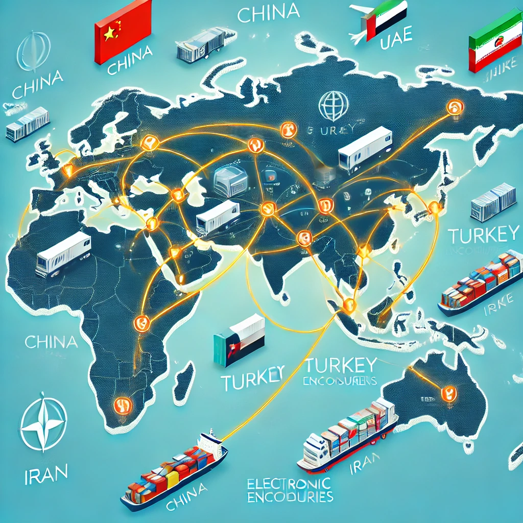 واردات و صادرات باکس الکترونیکی